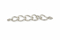 Pulsera de eslabones ovalados en Plata 925 con cierre marinero