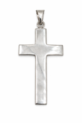 Colgante Cruz Clásica en Plata 925