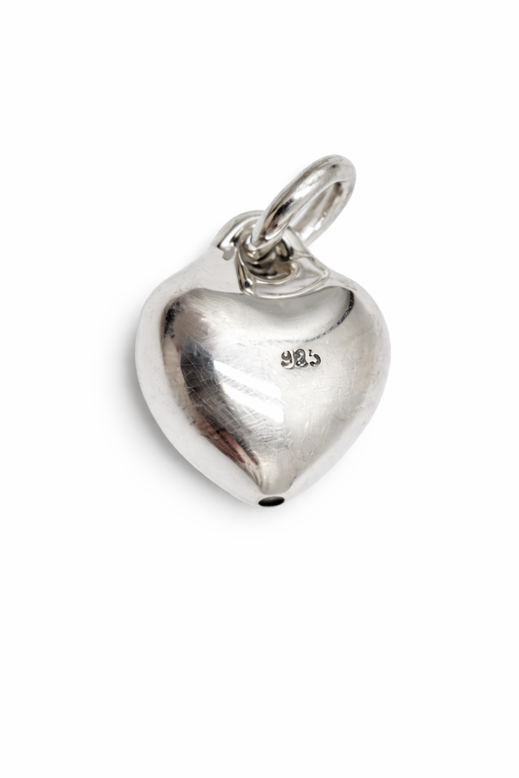 Colgante Corazón Liso en Plata 925