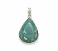 Colgante Piedra Turquesa Natural en Plata 925