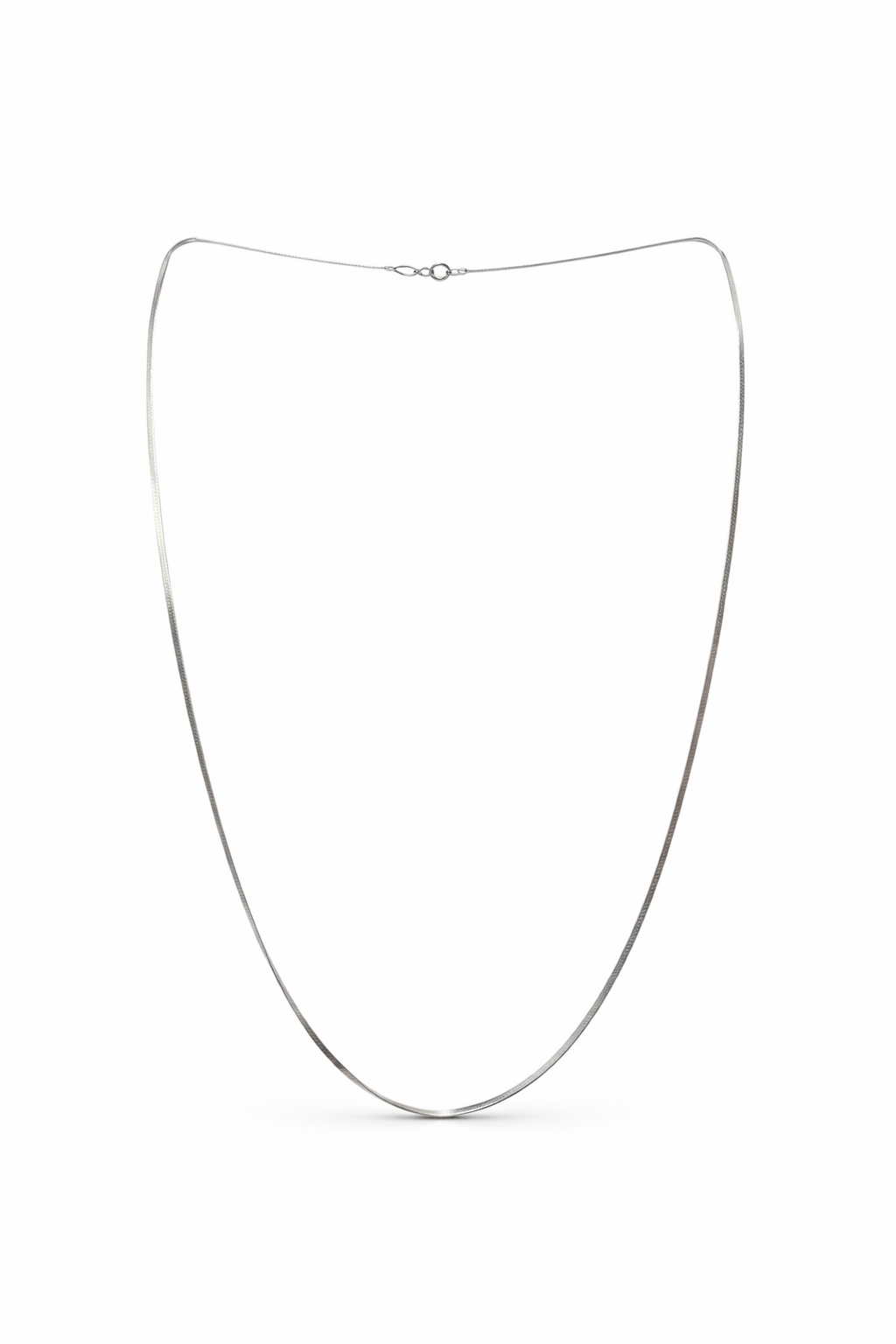 Cadena Tipo Cola de Rata Plana de Plata 925